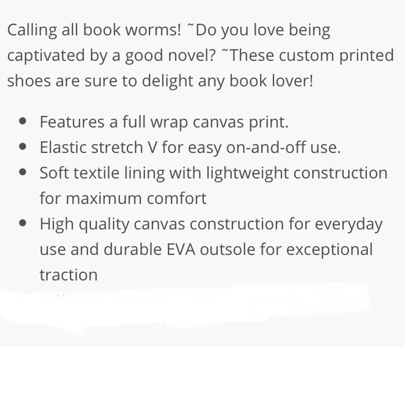 GROOVE BAGS Book Lovers Canvas Flats - Picture 10 of 10